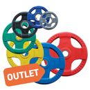 Outlet Body-Solid Gekleurde Rubberen Olympische Halterschijven 50 mm - ORCK (enkel afhaling)