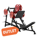 Outlet Steelflex Plate Load Series Leg Press Machine - PLDP-BR