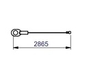 Body-Solid DCLP-SF - Steel Cable, D14 [FDCLPA] 2895 mm STEEL CABLE (DCLPNW)