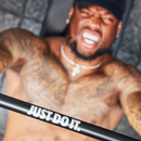 Nike Coated Premium Barbell 20kg - "Just Do It"