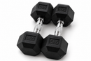 Haltère hexagonale Body-Solid 1 kg - 50 kg (par paire) - HEXRU