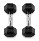 Haltère hexagonale Body-Solid 1 kg - 50 kg (par paire) - HEXRU