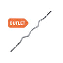 Outlet Body-Solid standaard EZ Curl Bar 120 cm Ø25 mm) STEZCB120 (Enkel Afhaling)
