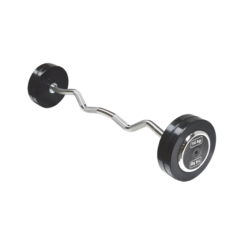 Bodytrading Fixed Barbell EZ Curled Bar - FBEZCB