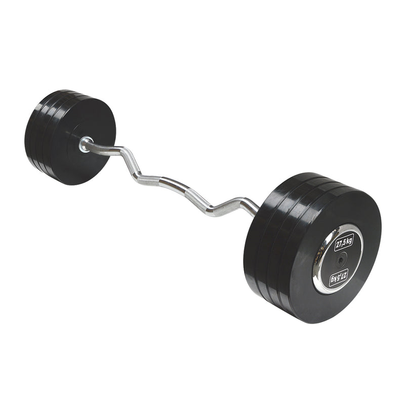 Bodytrading Fixed Barbell EZ Curled Bar - FBEZCB