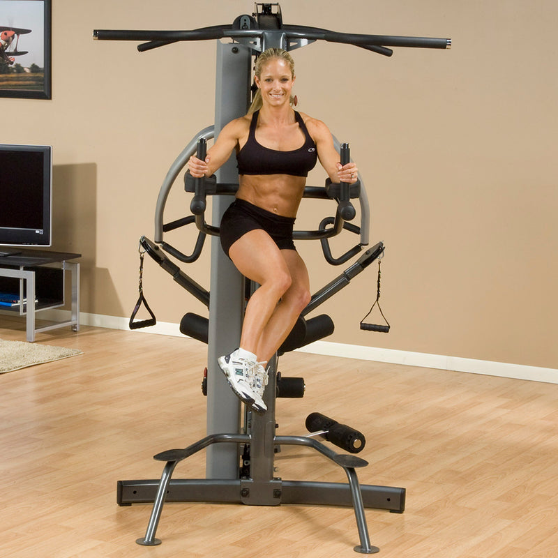 Body-Solid Vertical Knee-Raise / Dip Station - FKR