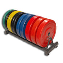 Body-Solid Rubber Bumper Plate Rack - GBPR10