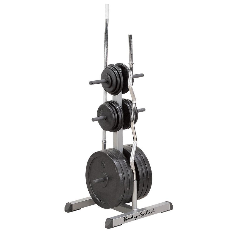 Body-Solid Standard Plate Tree & Bar Holder - GSWT