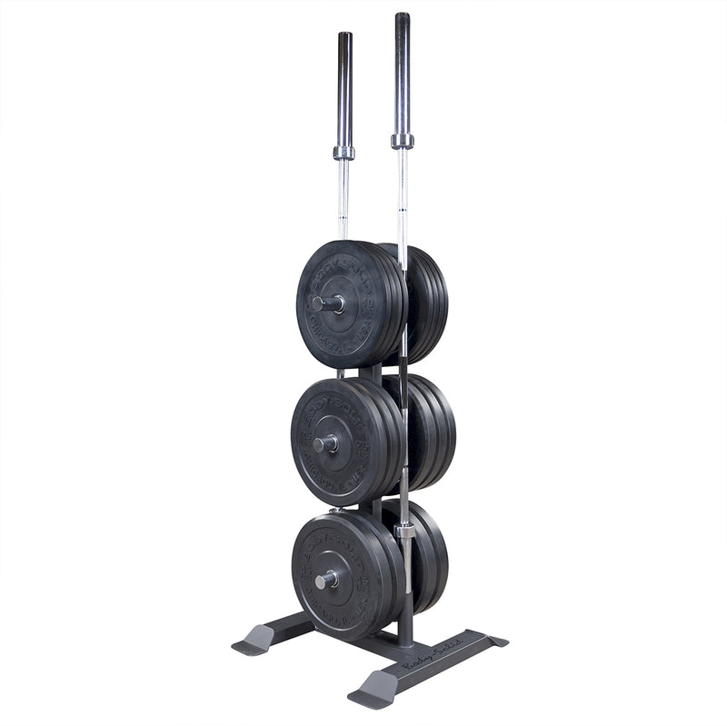 Body-Solid Olympic Plate Tree & Bar Holder - GWT56