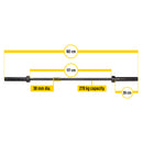 Body-Solid Olympische Halterstang 180 cm - OLBAR180