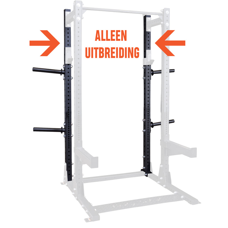 Pro Clubline Half Rack Extension - SPR500HALFBACK