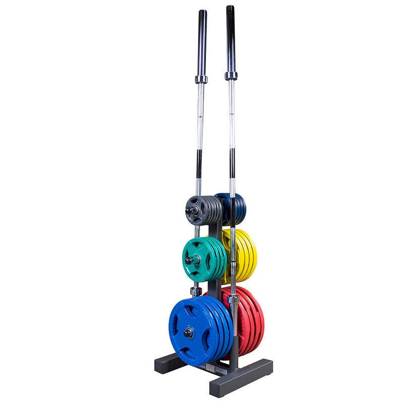 Body-Solid Olympic Plate Tree & Bar Holder - WT46